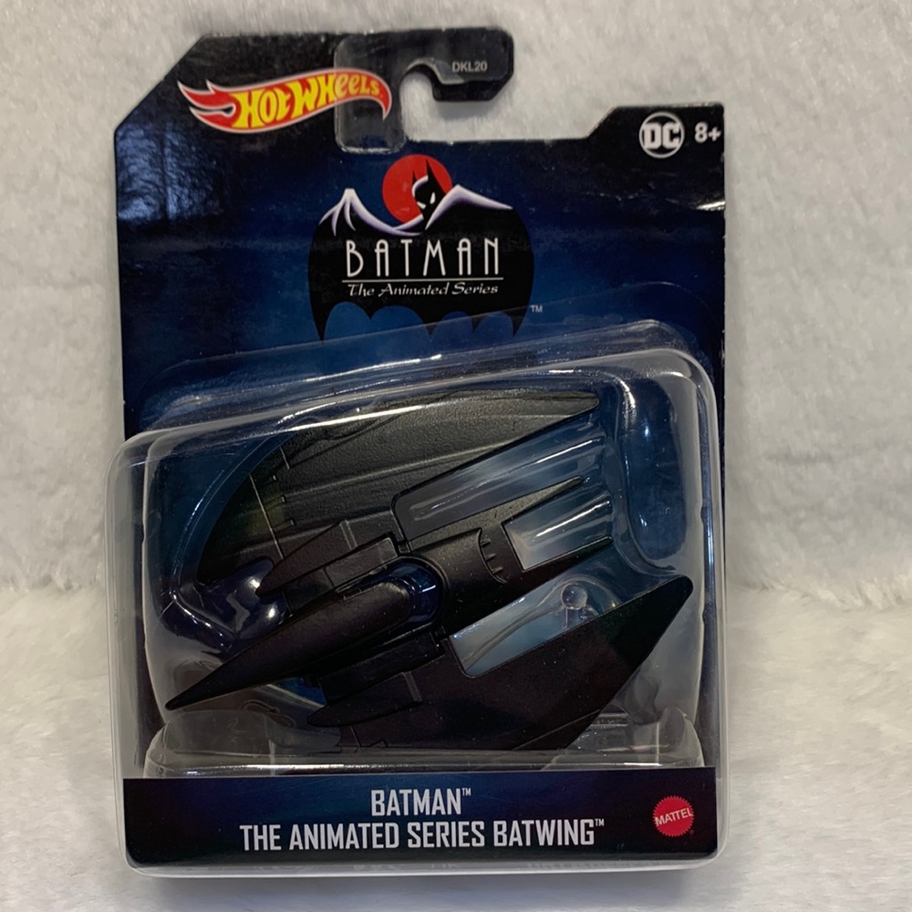 BATMAN THE ANIMATED SERIES BATWING - Mattel Hot Wheels 1:50 Scale NEW WAVE 3
